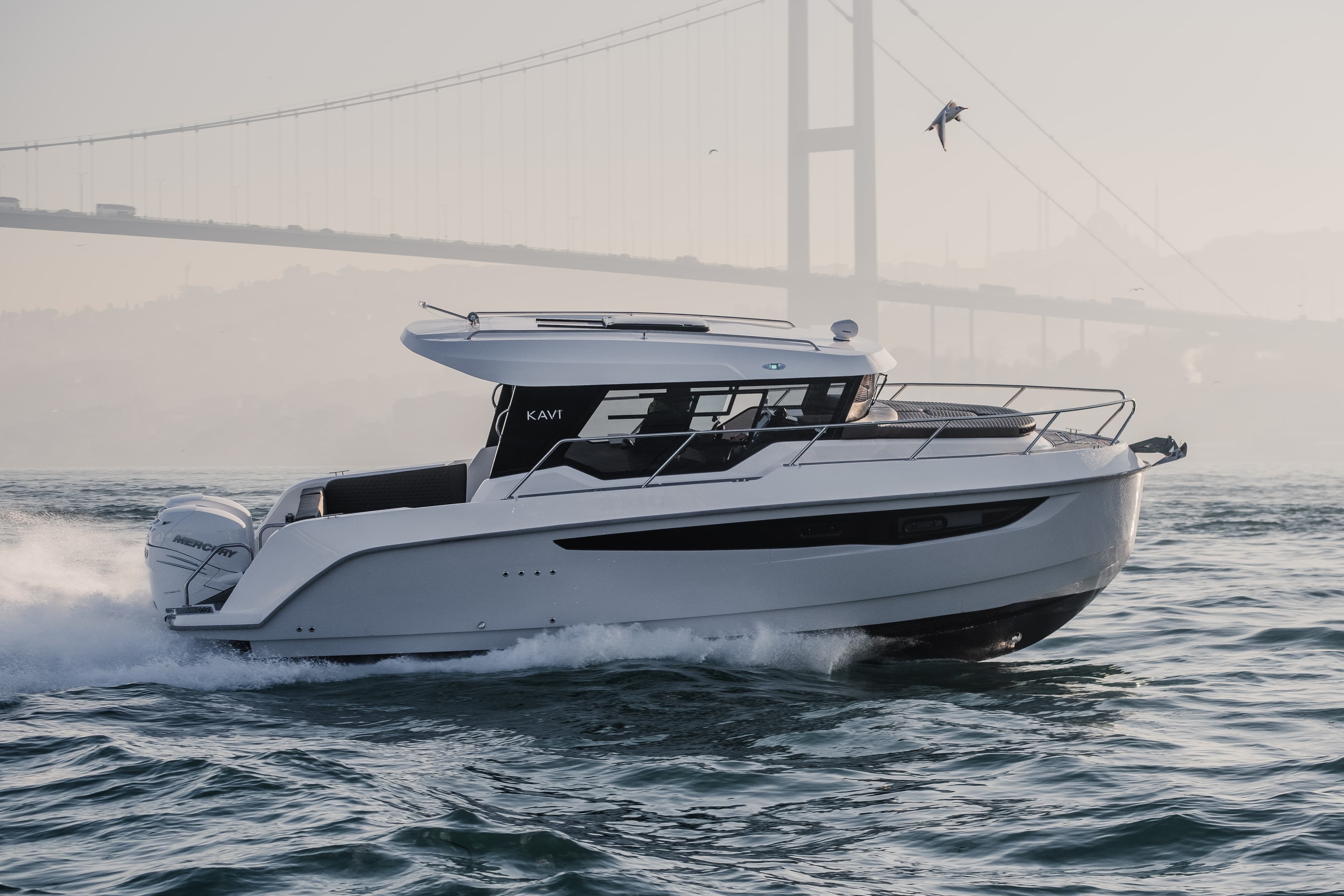 Kavi X starboard hull sketch